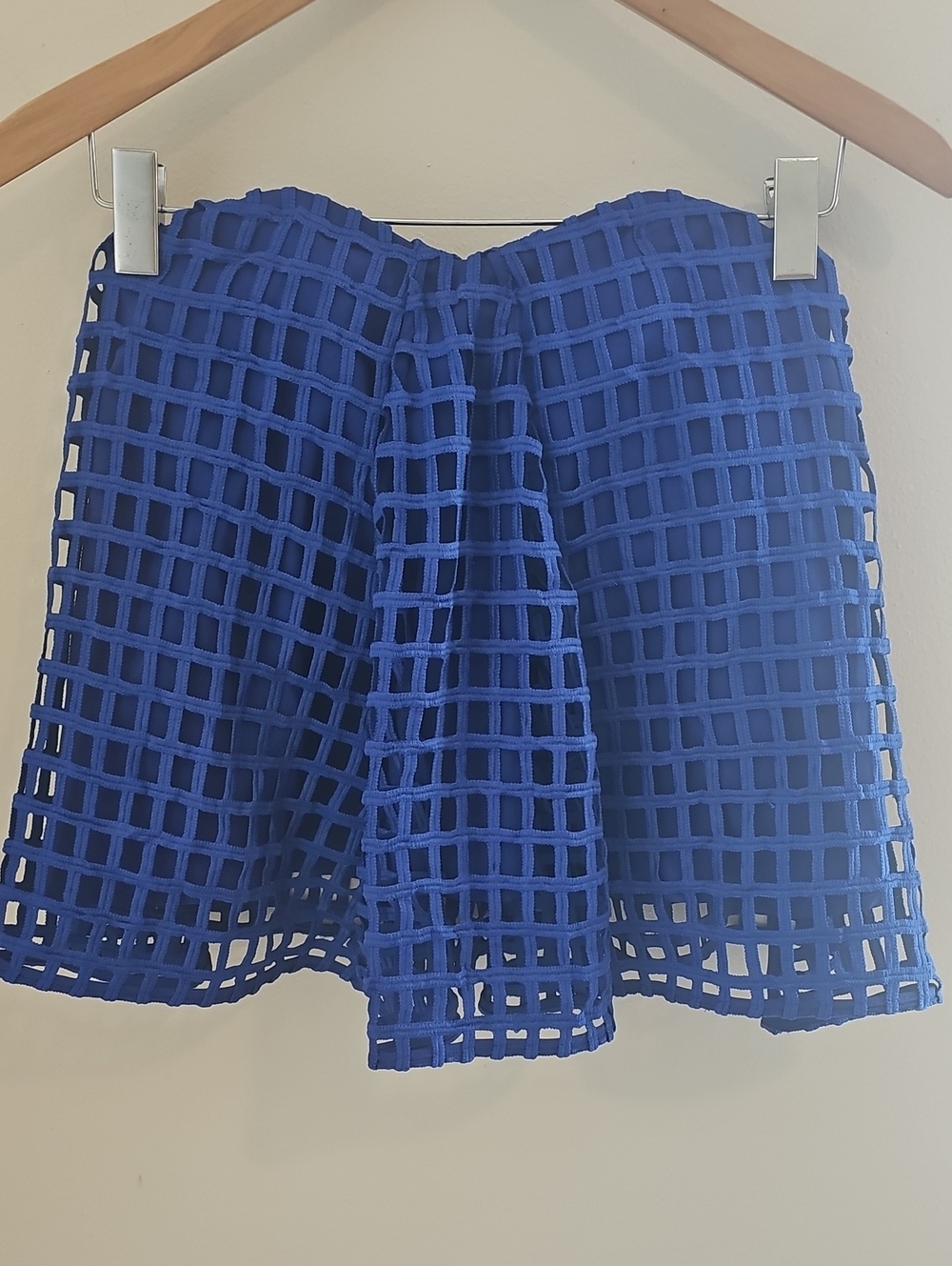 Style Stalker Colbolt Blue Strapless  Women’s‎ Top. Open Back XS